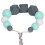 Soft Silicone Teething Necklace Portable Relief for Baby's Gums 5