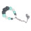 Soft Silicone Teething Necklace Portable Relief for Baby's Gums 6