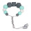 Soft Silicone Teething Necklace Portable Relief for Baby's Gums 16