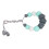 Soft Silicone Teething Necklace Portable Relief for Baby's Gums 1