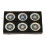 6 Pack Phone Protection Stickers 2.8cm Flash Blocking for Phone Laptop 12