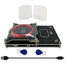 Upgraded 512k Proxmark3 Easy V3.0 RDV4 Memory ID M1 IC Built-in RFID Card Reader Integrated Antenna