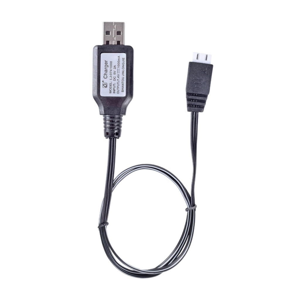 Xh-3P Inverted Usb Charging Cable For 2S 7.4V Battery Compatible With Remote Control Cars And Chenille Quadcopters 6276012362939