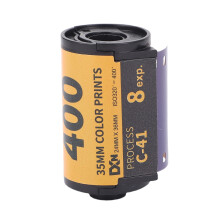 8 Sheets of ISO 35mm Fine Grain Film Ideal for Fast Action