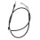 50.5in Front Drum Brake Cable Set Stainless Steel 7