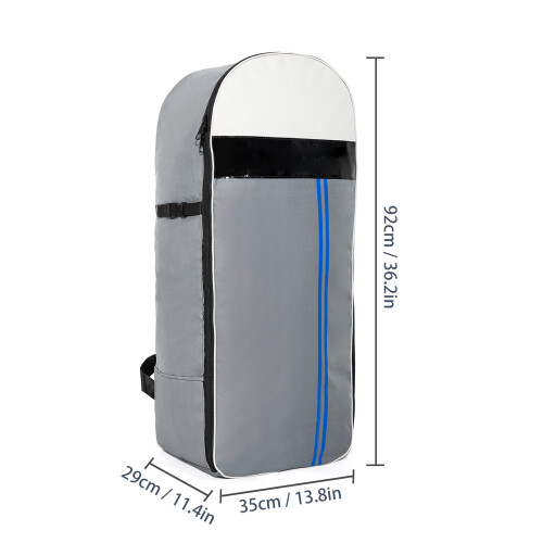 Easy Access Inflatable SUP Transport Backpack with Scratch Protection 1