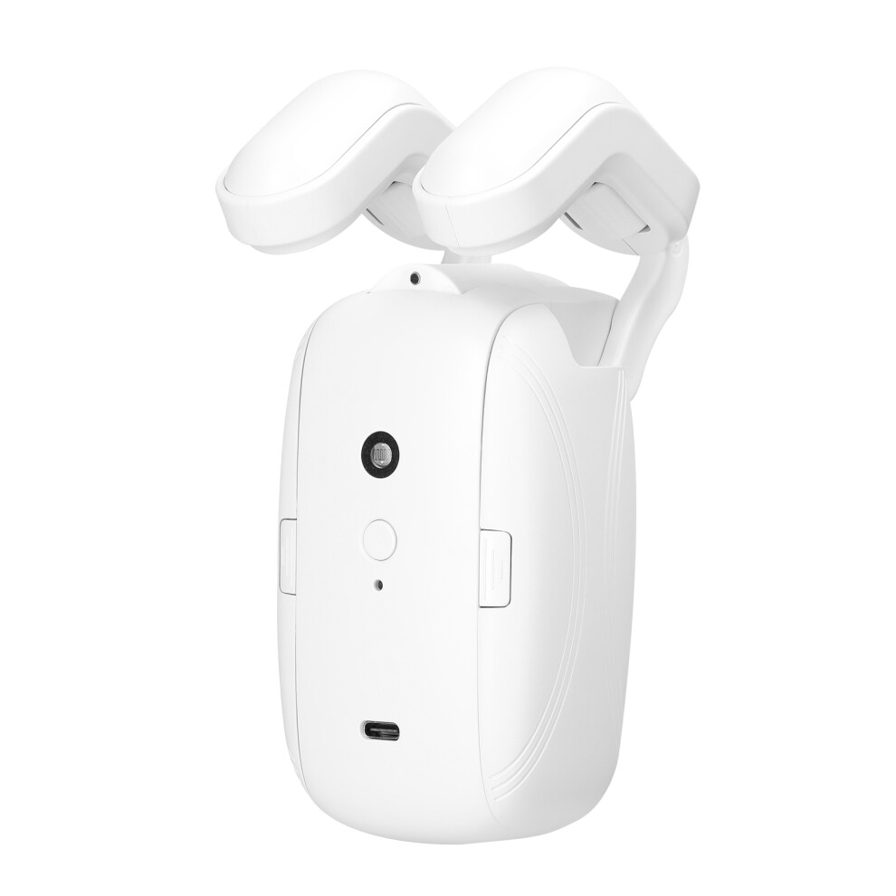 WiFi Smart Curtain Motor for Roman Rod, APP & Voice Control, White-image-OPC-PJHVX66-NEW