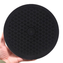 Turntable Round Rotating Plate Universal 20/25/30/40 cm 360 Degree Rotating Platform for TV Flower Pots M 10 Inch 25 cm