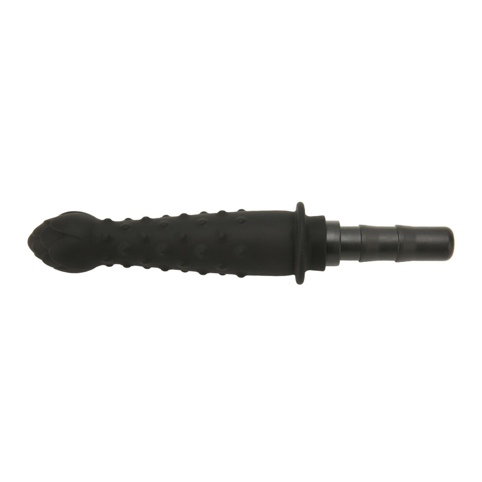 Replaceable Waterproof Deep Tissue Muscle Massager Head Silicone 0.5in Black