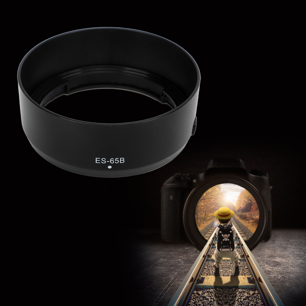Lens Hood For Rf50mm F1.8, Reversible Sun Shade Cover Black 5021339120240