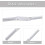Multipurpose Masonry Mortar Bag Set with Jointer and Pointer Carbon Steel Tools for Tile Work and Flooring Projects 3