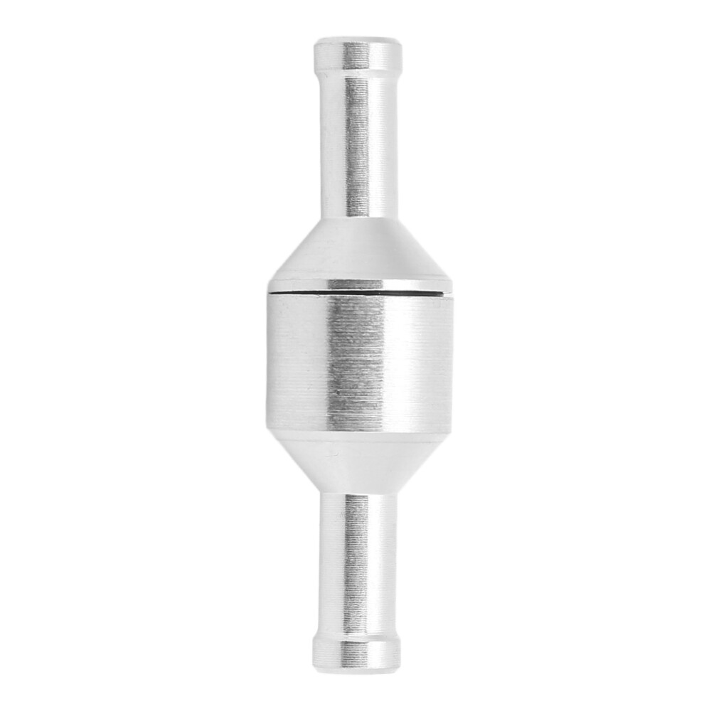 1 Way Nonreturn Check Valve Aluminium Alloy Silver 9121376351570