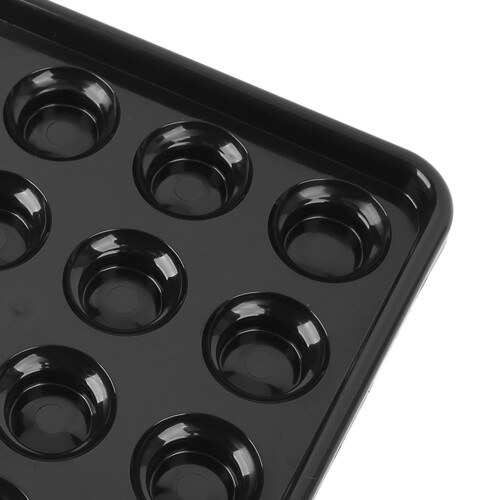 Thickened Plastic 16-Hole Billiard Ball Tray, Wear-Resistant & Shake-Proof 2