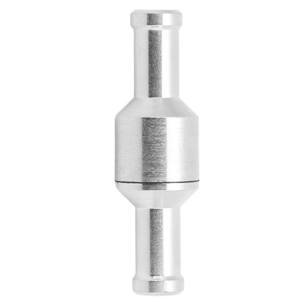1 Way Nonreturn Check Valve Aluminium Alloy Silver 9121376351921