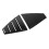 2PCS Car Rear Window Blind Shades Side Vent Cover 3