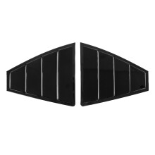 2PCS Car Rear Window Blind Shades Side Vent Cover
