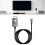 Type-C zu HDMI Multimedia Interface Kabel 4K 16Gbps 12cm Schwarz 7
