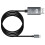 Type-C zu HDMI Multimedia Interface Kabel 4K 16Gbps 12cm Schwarz 13