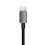 Type-C zu HDMI Multimedia Interface Kabel 4K 16Gbps 12cm Schwarz 12