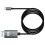 Type-C zu HDMI Multimedia Interface Kabel 4K 16Gbps 12cm Schwarz 8