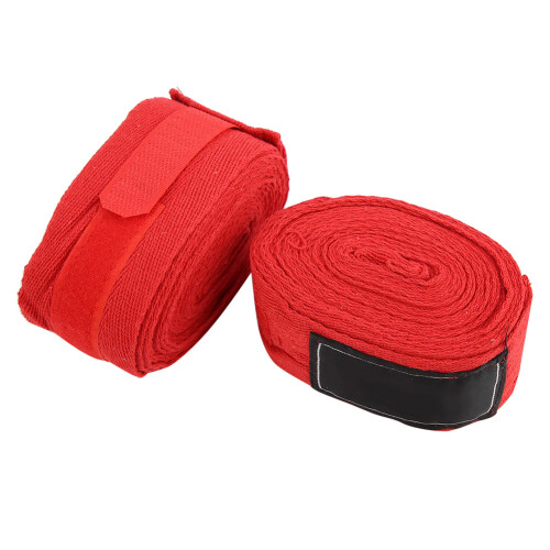 2PCS 5M Cotton Lengthened Boxing Hand Wraps 1