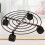 Blumentopf Rollenständer 50 kg Traglast Eisen Kunst Caddy 5