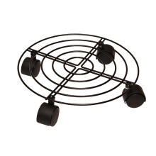 Blumentopf Rollenständer 50 kg Traglast Eisen Kunst Caddy