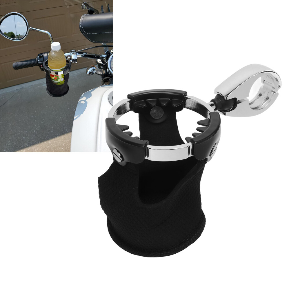 Neoprene Basket Cup Holder with 360 Swivel for Bikes and Boats