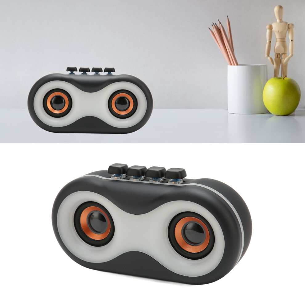 Portable Bluetooth Mini RGB Speaker 2x7W, 1800mAh Black-image-OPC-PJHW5FQ-NEW