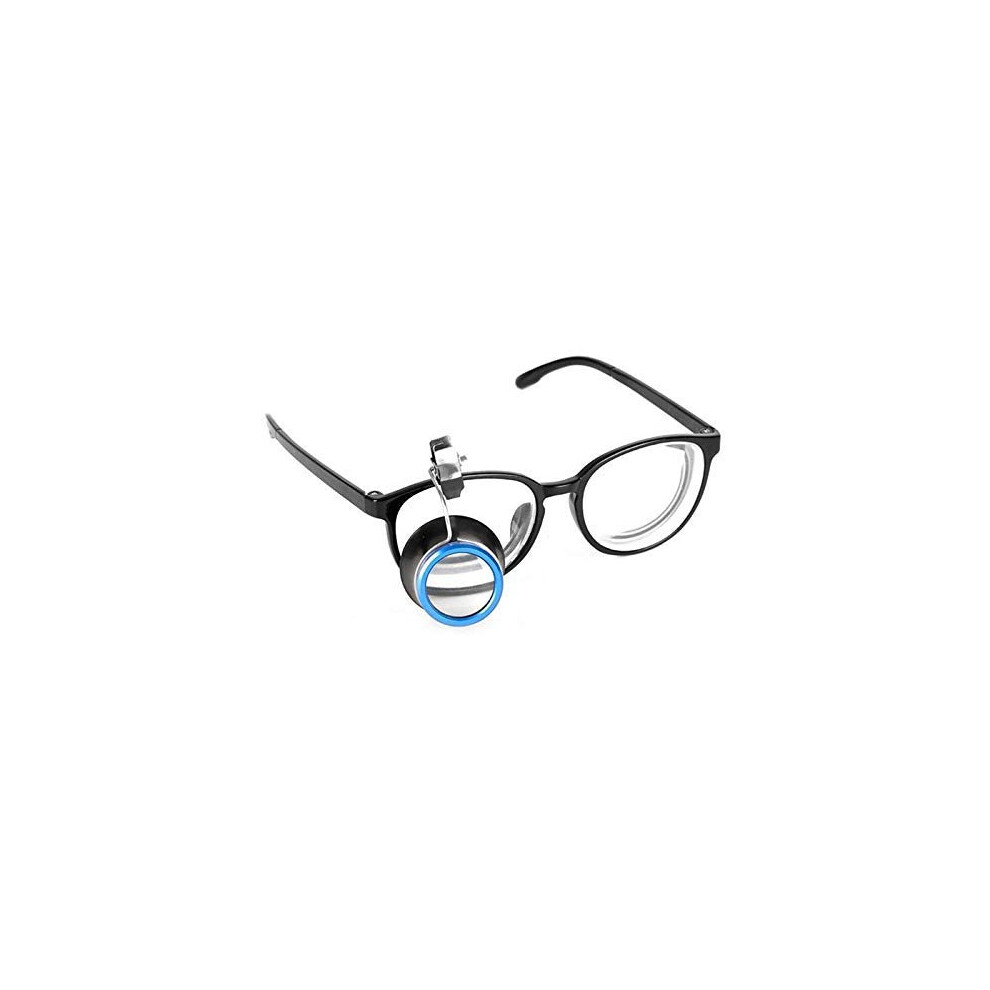 Head Mounted Repair Magnifier 5X 10X 20X Clip-On Glasses Magnifying Lens for Watchmaker and Jewelers Tool