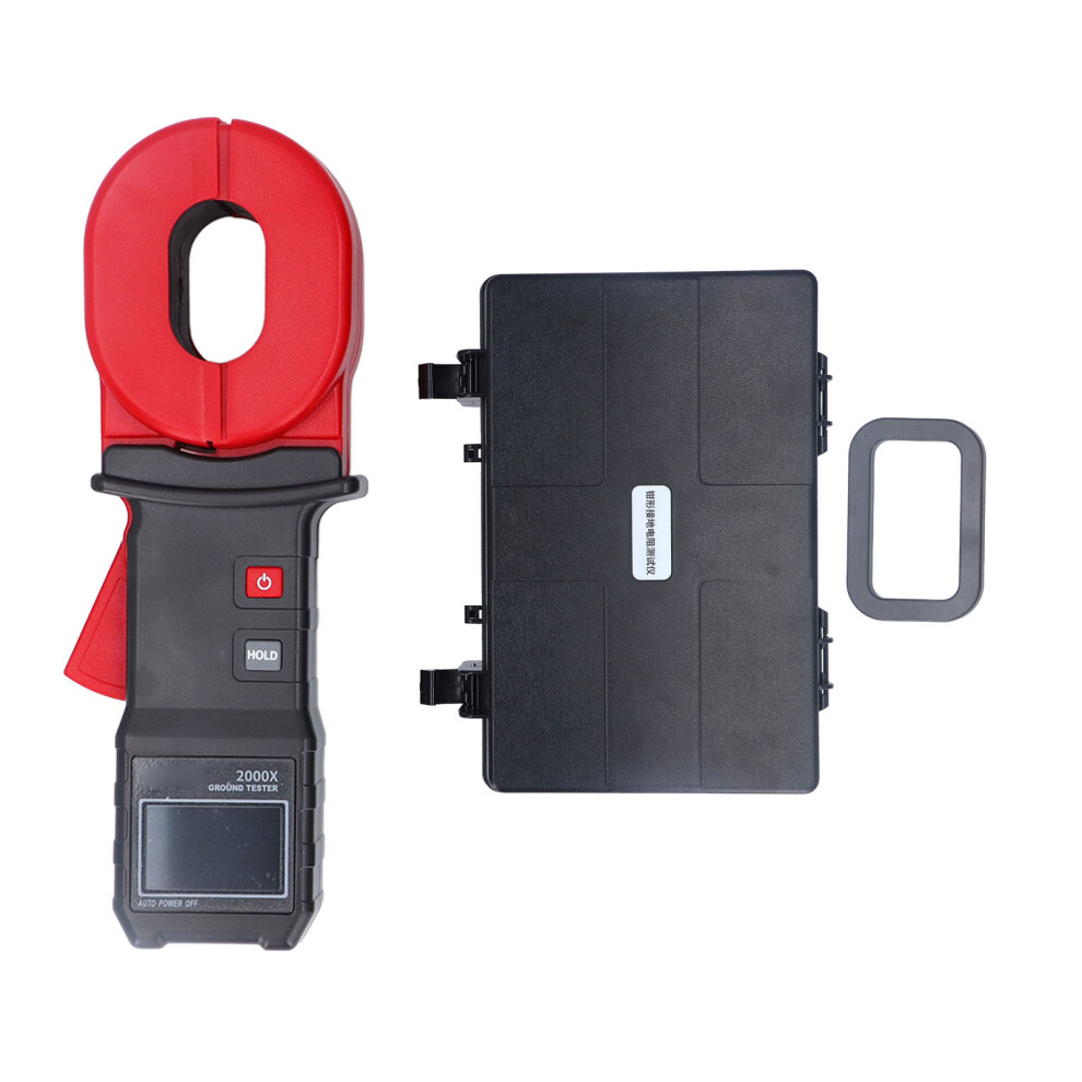 Digital Ground Resistance Meter LCD Display