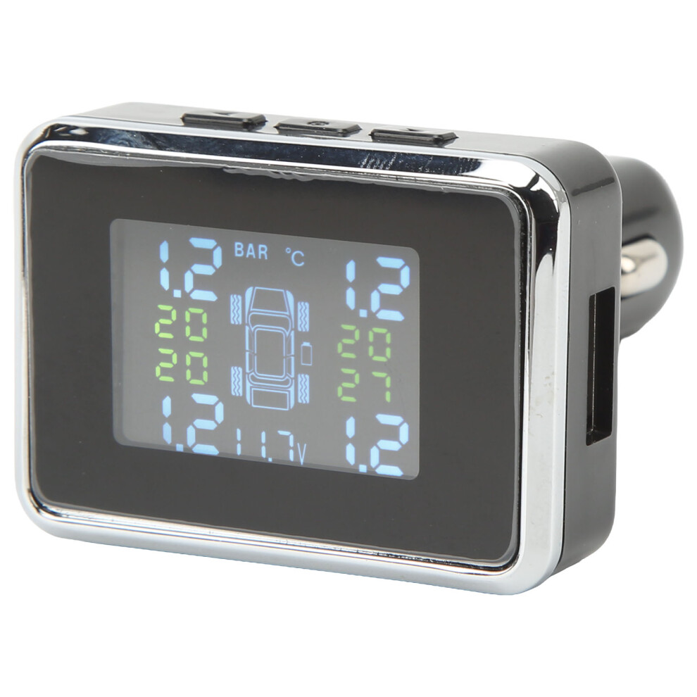 Rv And Truck Wireless Tpms Dc 12V Accurate Pressure Monitor 7611339128858