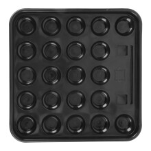 Pool Ball Tray Hard Plastic Storage Case for 22 Billiards Snooker Balls
