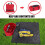 Rock Climbing Rope Kit Bag Folding Shoulder Strap 5