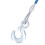 4mx10mm Car Tow Cable Heavy Duty Towing Strap Rope 13