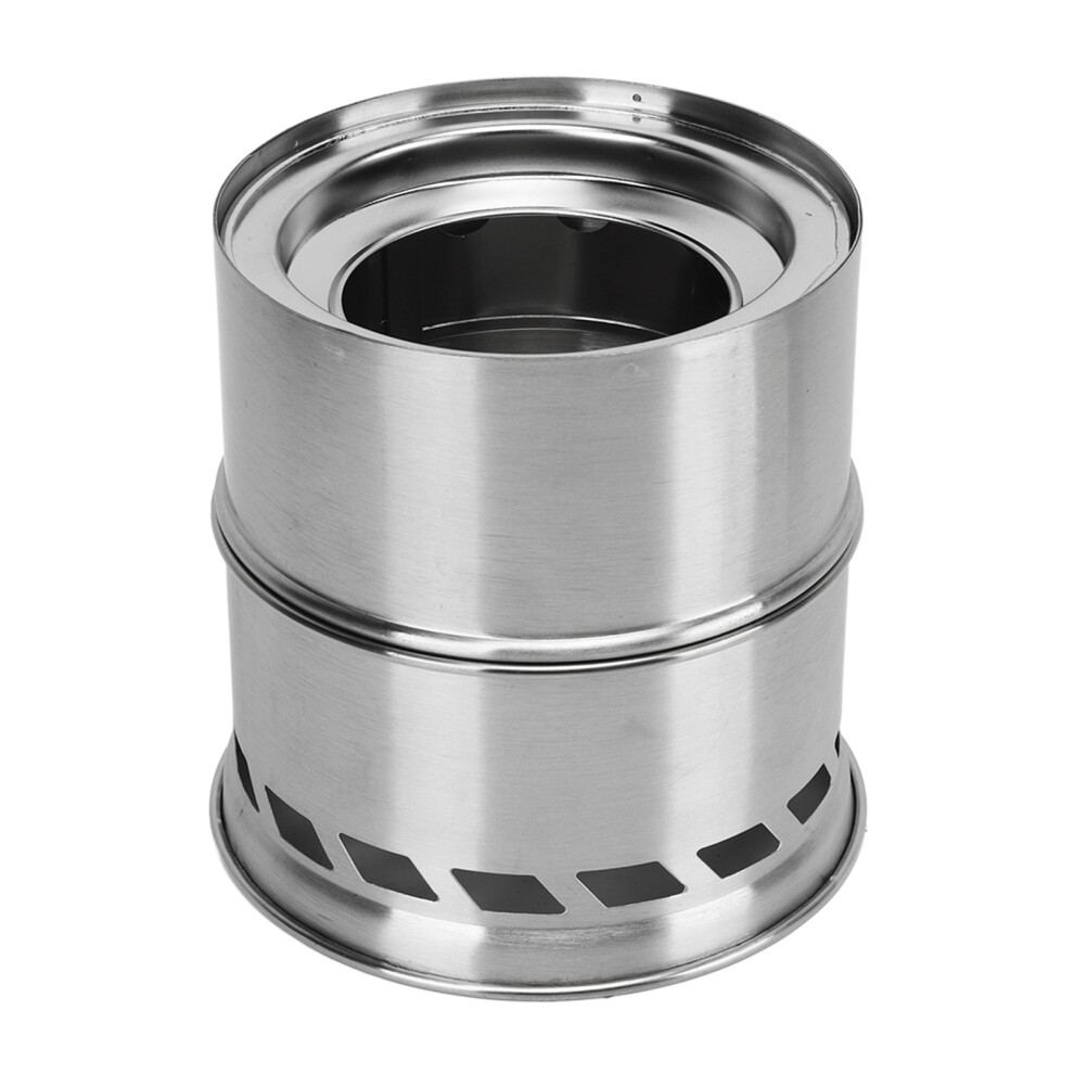 Outdoor Stainless Steel Wood Burning Stove for Camping, Tall Stand-image-OPC-PJHW68W-NEW