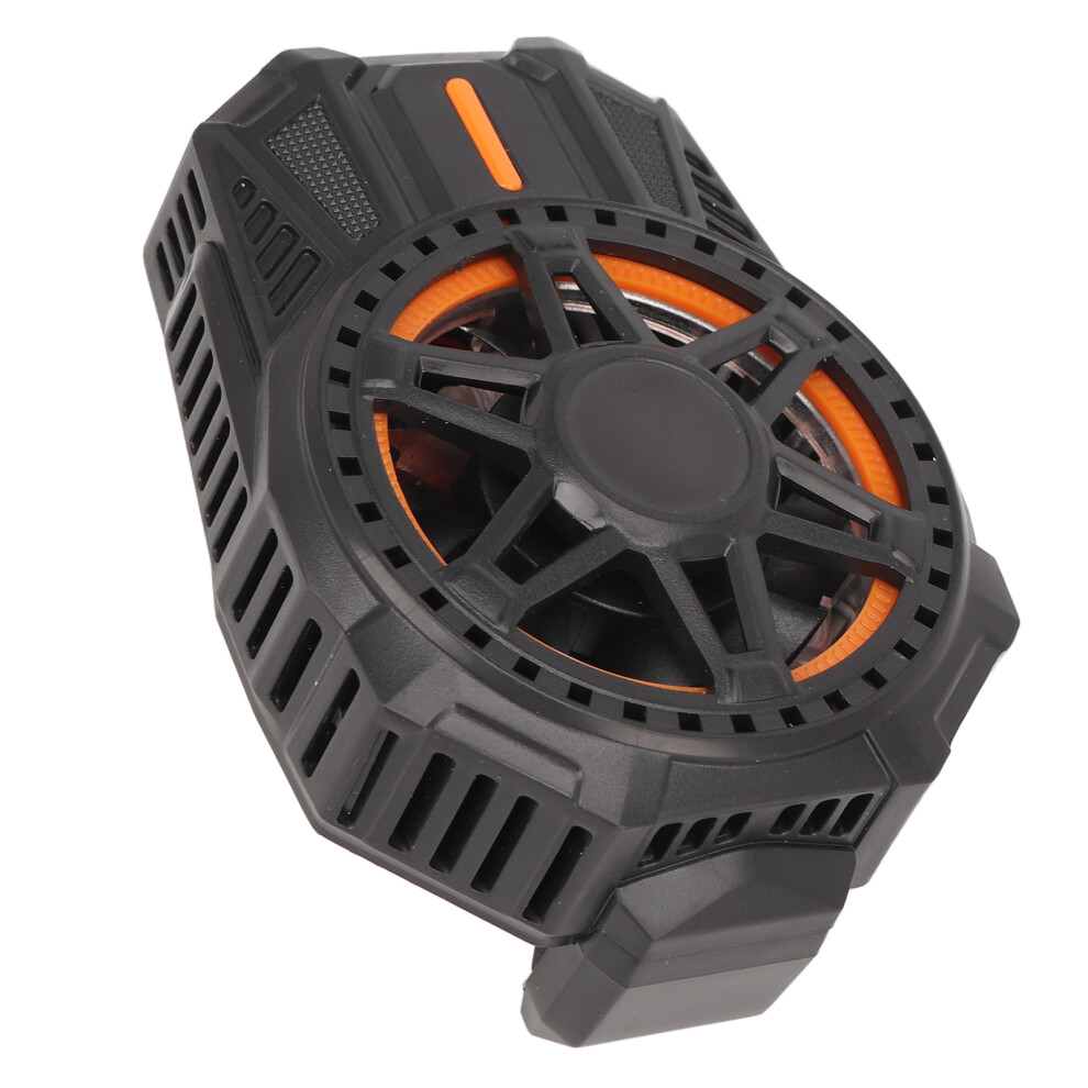 Sl01 Mobile Phone Cooler With Clip Â Gaming Cooling Fan, Type-C Black 9441339131361