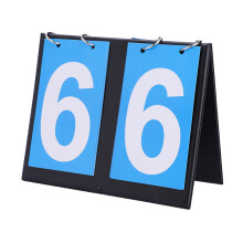 Portable Flip Sports Scoreboard Score Counter for