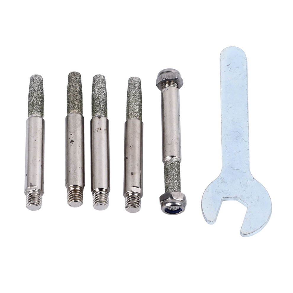 5PCS Chainsaw Sharpener Grinding Stones Drill Bit