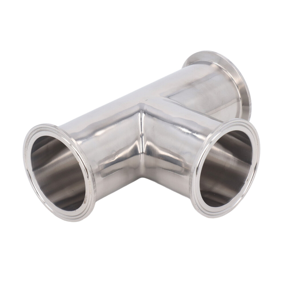 304 Stainless Steel Triple Clamp Tee Fitting 51 For Pipelines 6911339132819