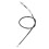 195cm/76.8in Front Drum Brake Cable Line for GY6 3
