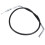 Motorcycle Clutch Cable PVC Steel Wire Black 1