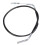 Motorcycle Clutch Cable PVC Steel Wire Black 7