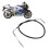 Motorcycle Clutch Cable PVC Steel Wire Black 11