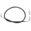 Motorcycle Clutch Cable PVC Steel Wire Black 3