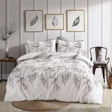 Reversible Quilt Stylish Duvet Sheets with Pillow Cases (King)