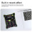 5-Kanal-Mini-Audio-Mixer Bluetooth USB, Nachhall 13