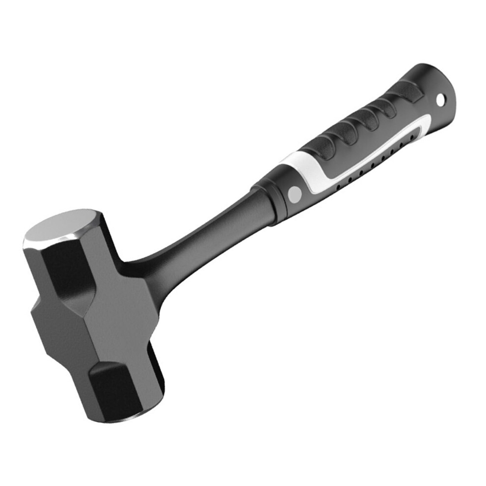 Carbon Steel 4Lb Hammer - Heavy-Duty Octagonal Construction Tool For Demolition And Woodworking 6947110011950