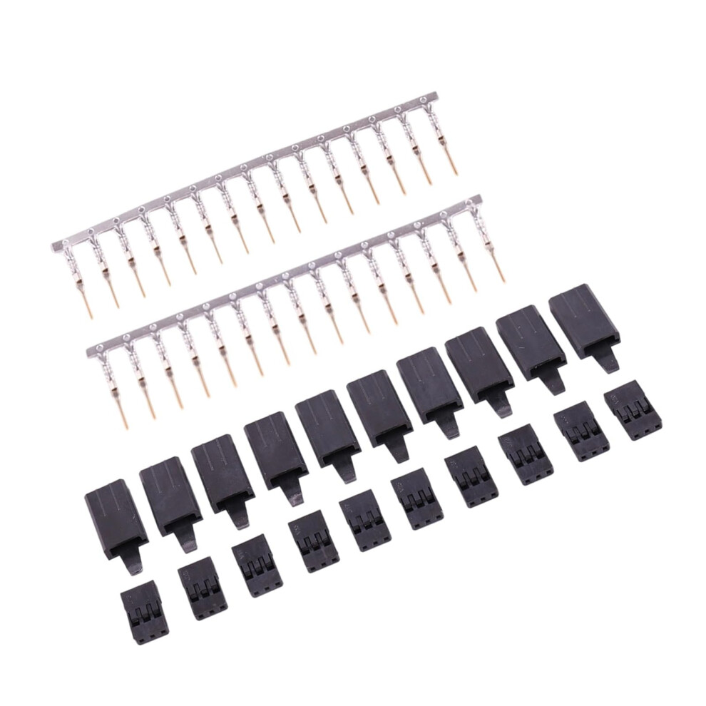 10 Pairs Servo Connectors, Crimp Terminals, Plug Set For Quadcopter, Battery Lock, 2.54Mm Pitch, Durable Design 6482260563565