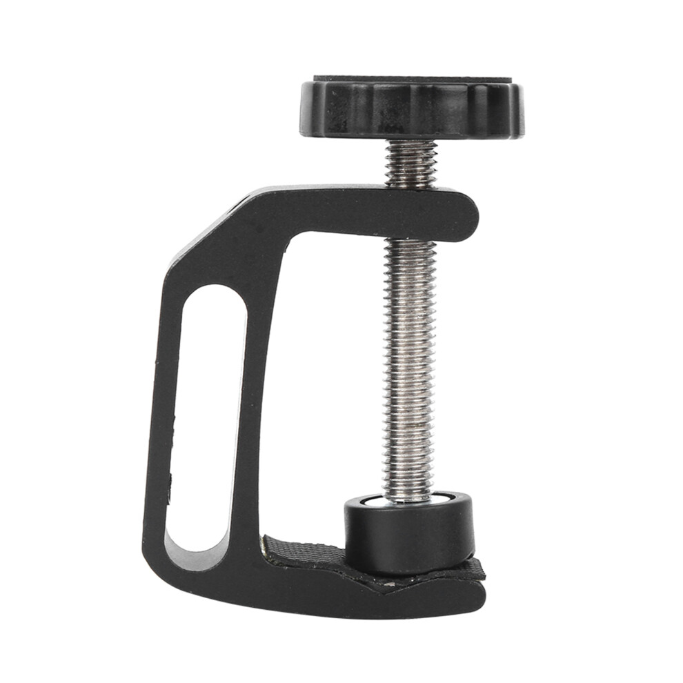 Aluminium Alloy C Clamp Mount Fixed Desktop Black 9121376359651